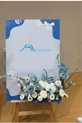 ウェルカムボードの写真