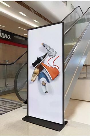 デジタルサイネージの写真